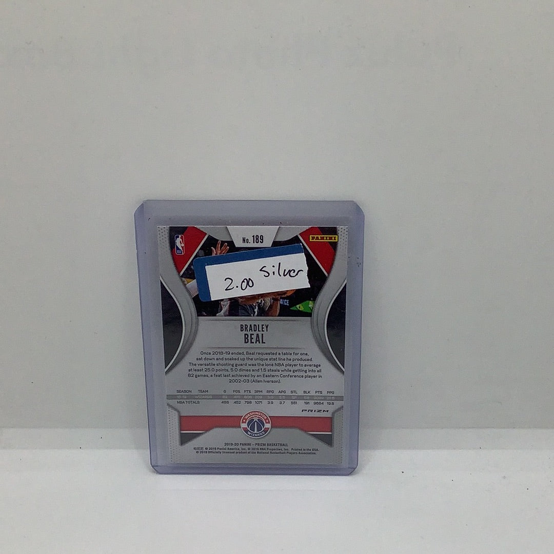 2019-20 Prizm Bradley Beal Silver