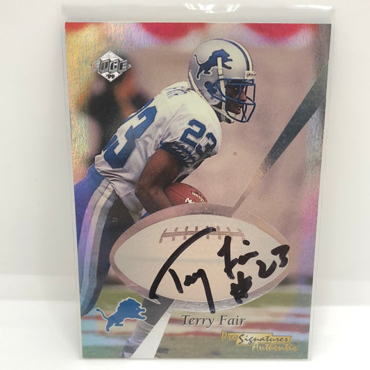 Terry Fair 199 Collectors Edge Auto