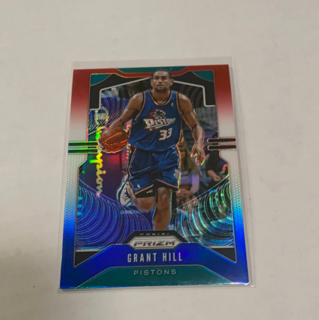 Grant Hill  2019 Panini Prizm Red White Blue