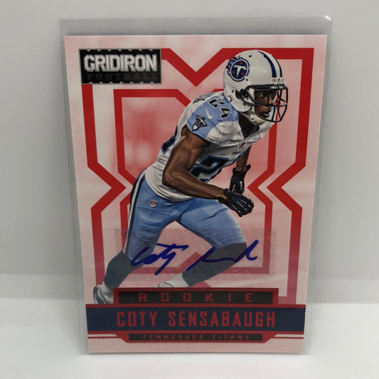 Coty Sensabaugh 2012 Gridiron Rc Auto /499