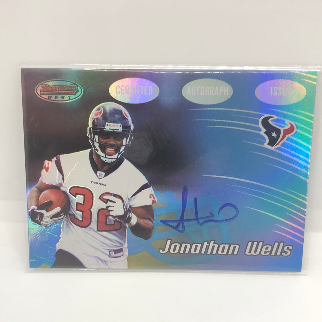 Jonathan Wells 2002 Bowmans Best Auto