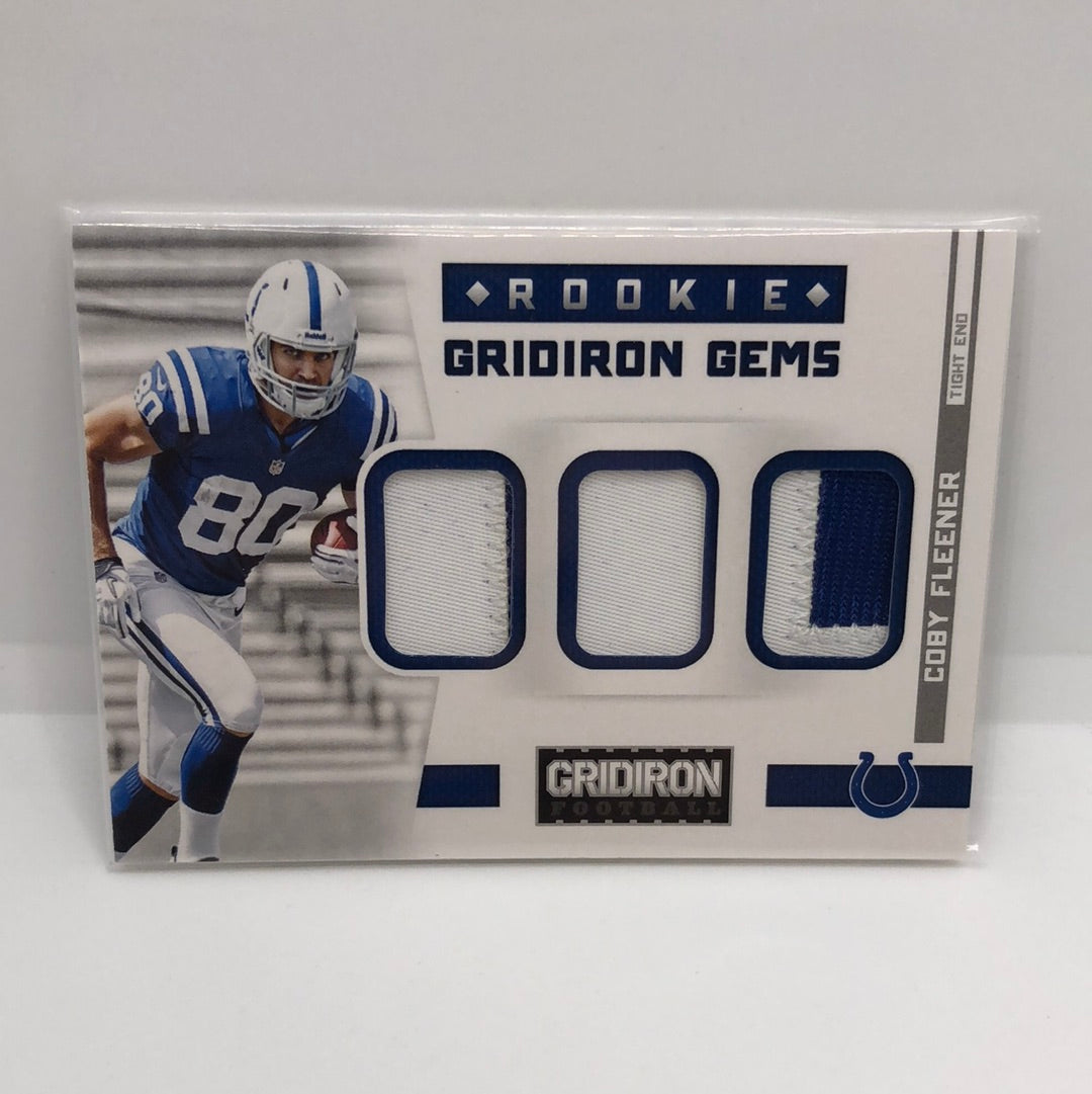 Coby Fleener 2012 Gridiron Gems Prime Jsy /49