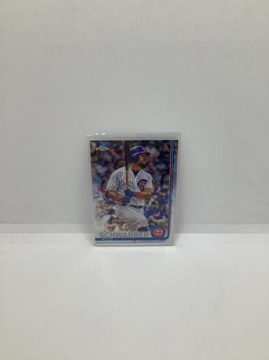 2019 Topps Chrome Refractor Kyle Schwarber