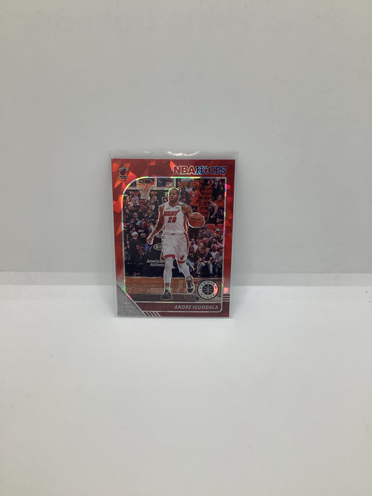 2019-20 Hoops Premium Stock Andre Iguodala Red Holo