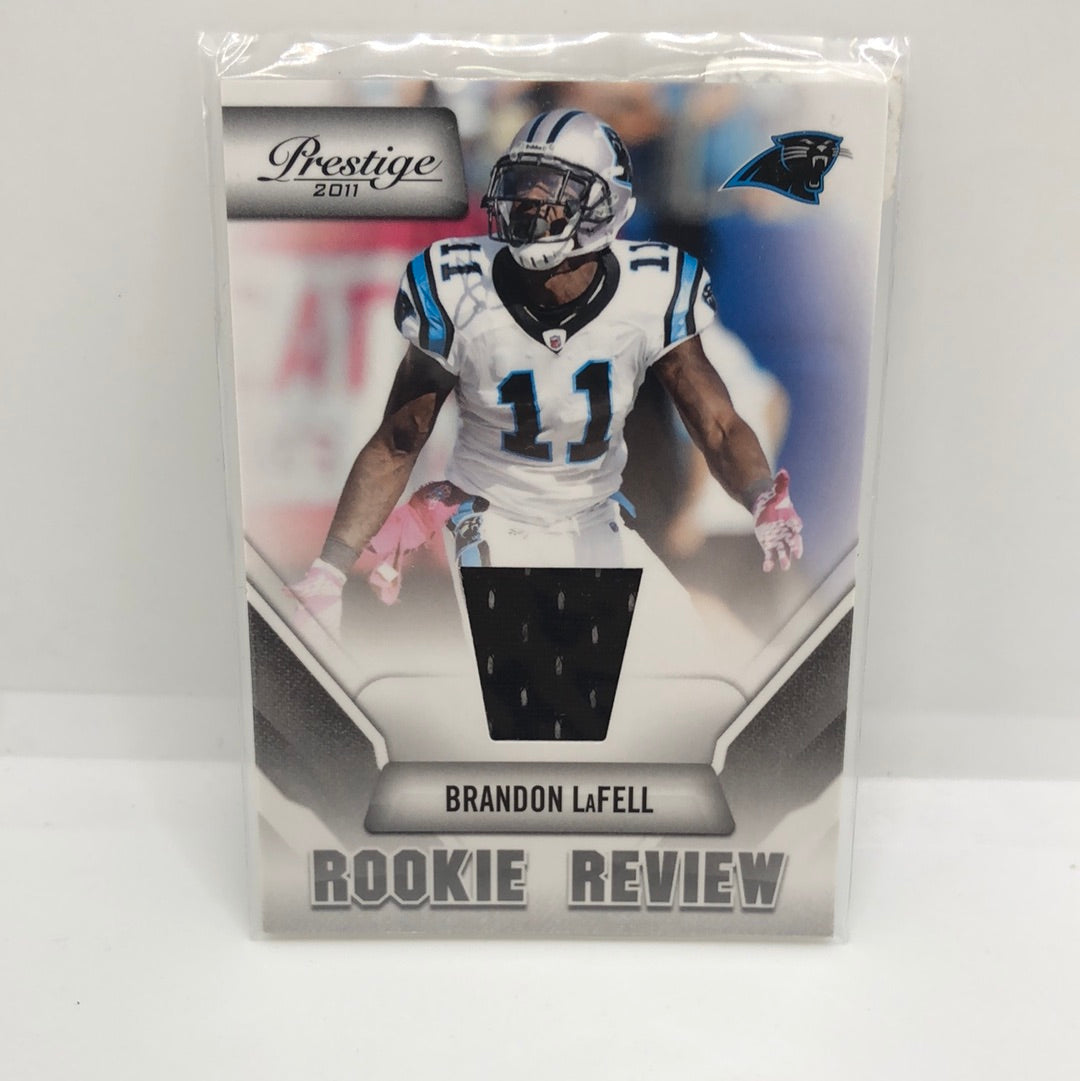 Brandon LaFell 2011 Prestige Rookie Review Jsy