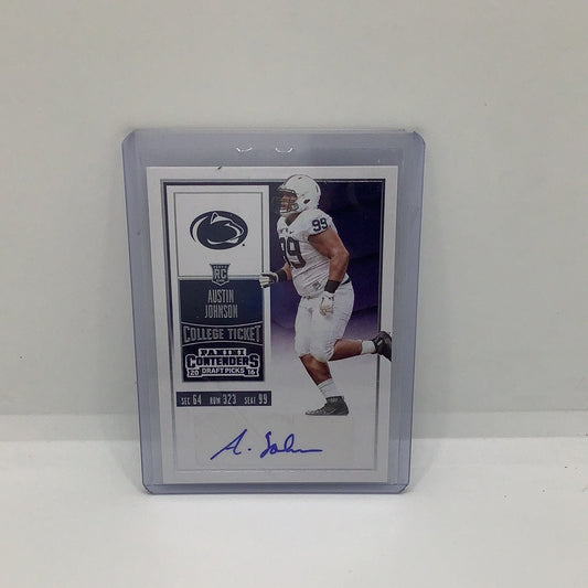 2016 Contenders Austin Johnson RC Auto