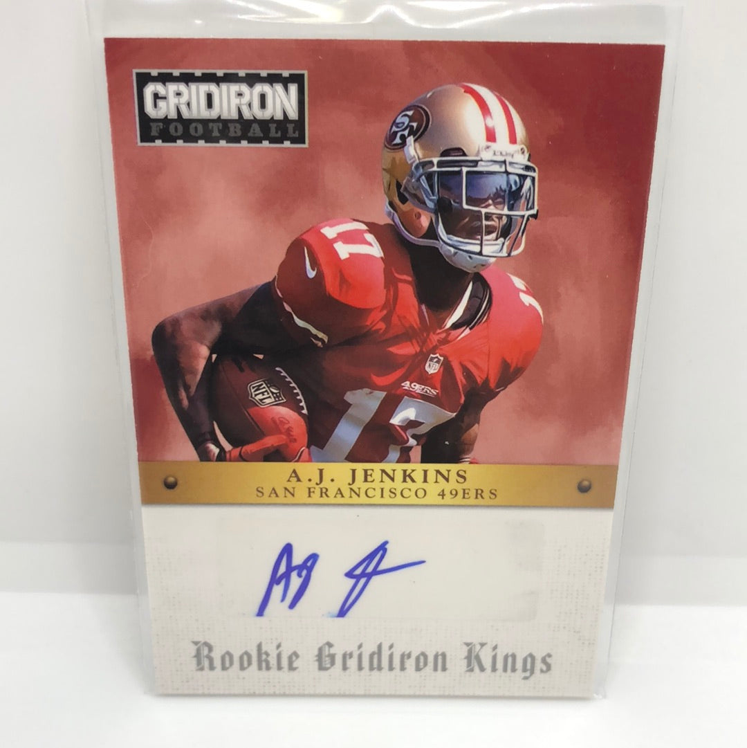 A.J. Jenkins 2012 Gridiron Kings Rc Auto /99