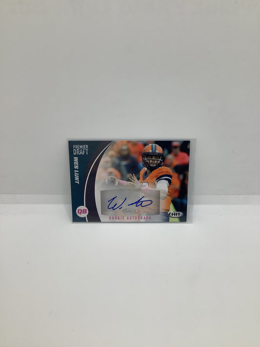 2019 Sage Hit Auto Wes Lunt