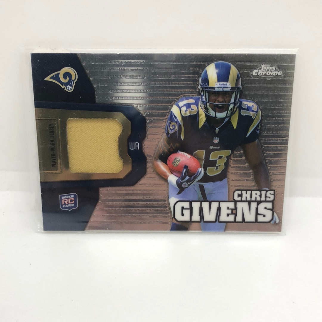 Chris Givens 2012 Chrome Rc Jsy