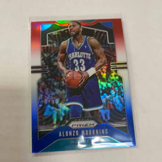 Alonzo Mourning  2019 Panini Prizm Red White Blue