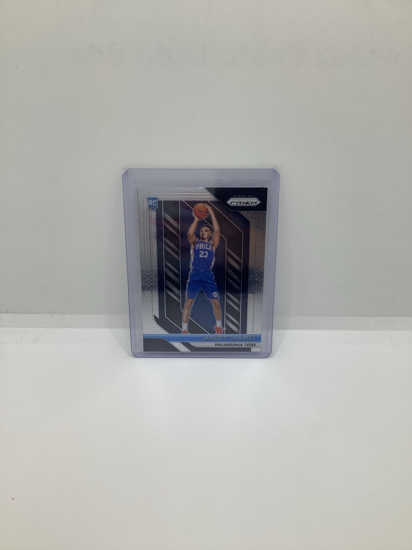 2018-19 Prizm Landry Shamet RC Silver Blue