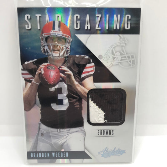 Brandon Weeden 2012 Absolute Rc Jsy Prime /49