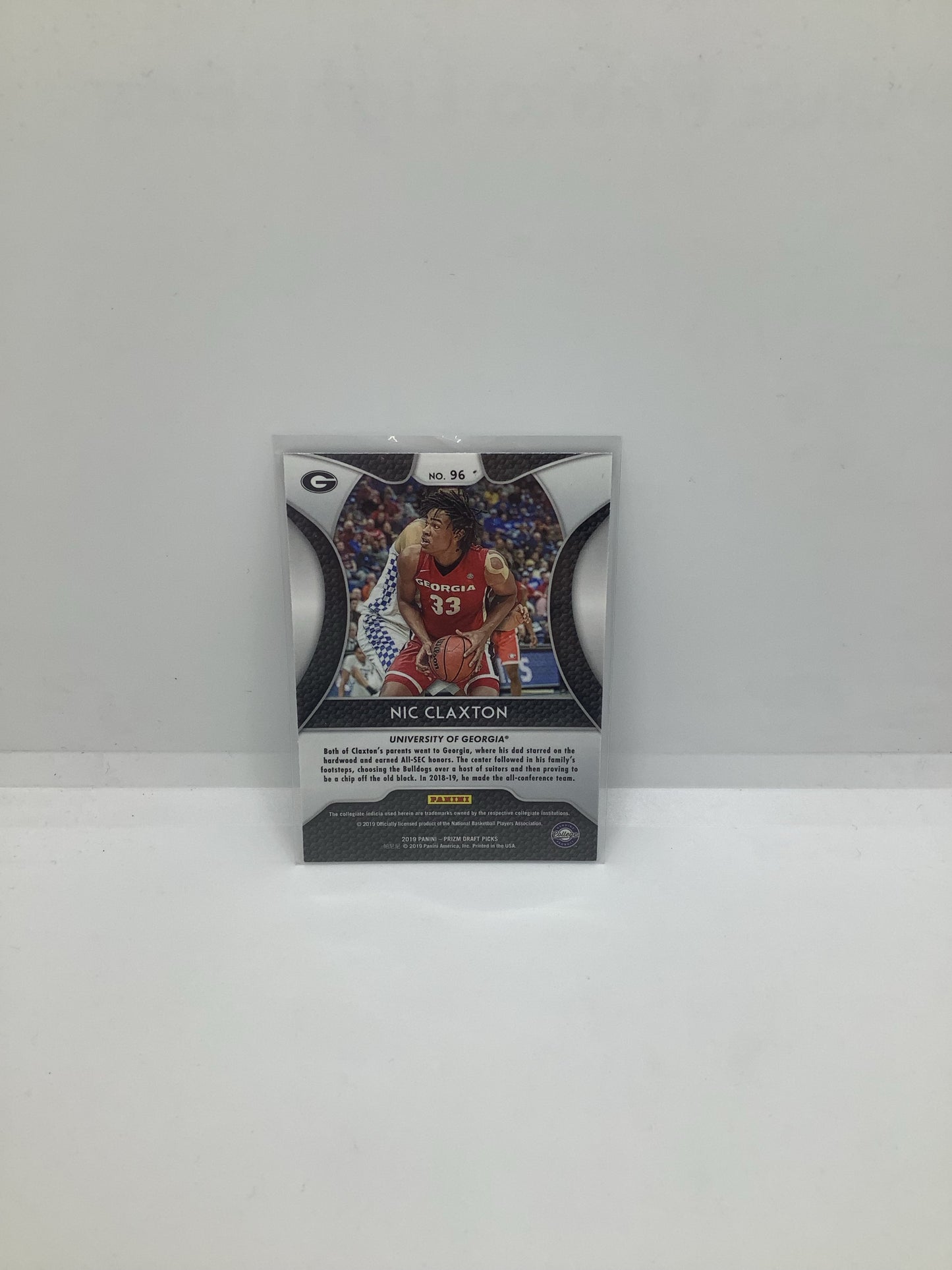 2019 Prizm Draft Picks Nic Claxton RC