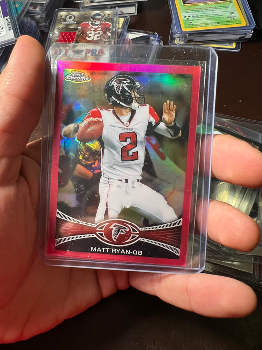 2014 Topps Chrome Matt Ryan Pink /399