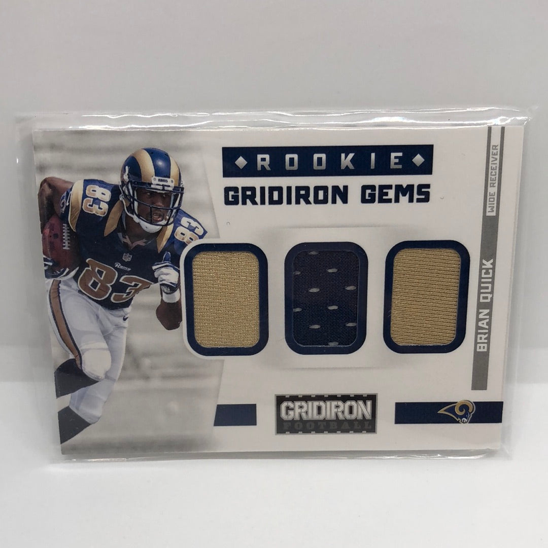 Brian Quick 2012 Gridiron Gems Jsy /199