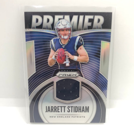 Jarrett Stidham 2019 Prizm Silver Premier Jsy