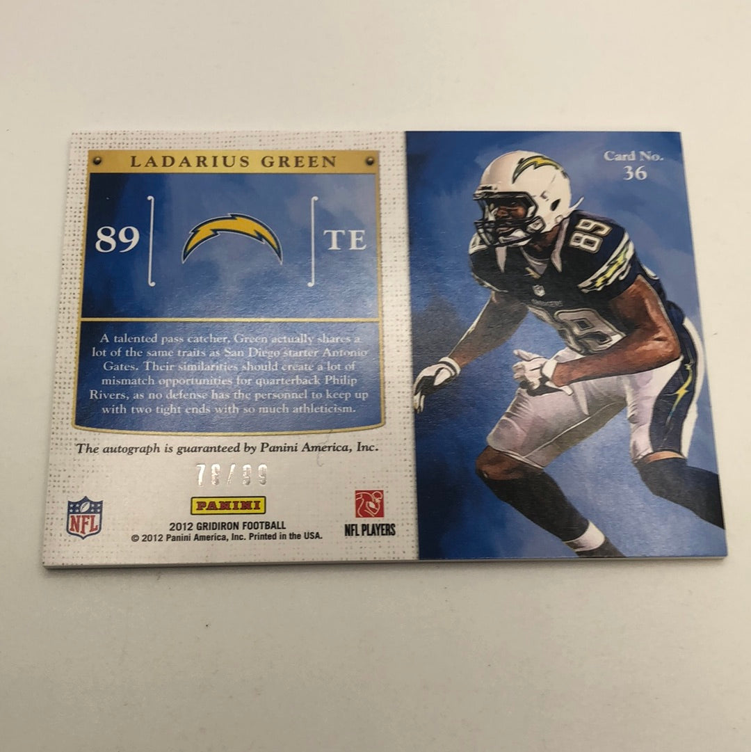 Ladarius Green 2012 Gridiron Rookie Auto /99