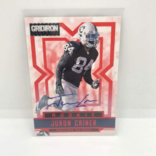 Juron Criner 2012 Gridiron Rc Auto /499