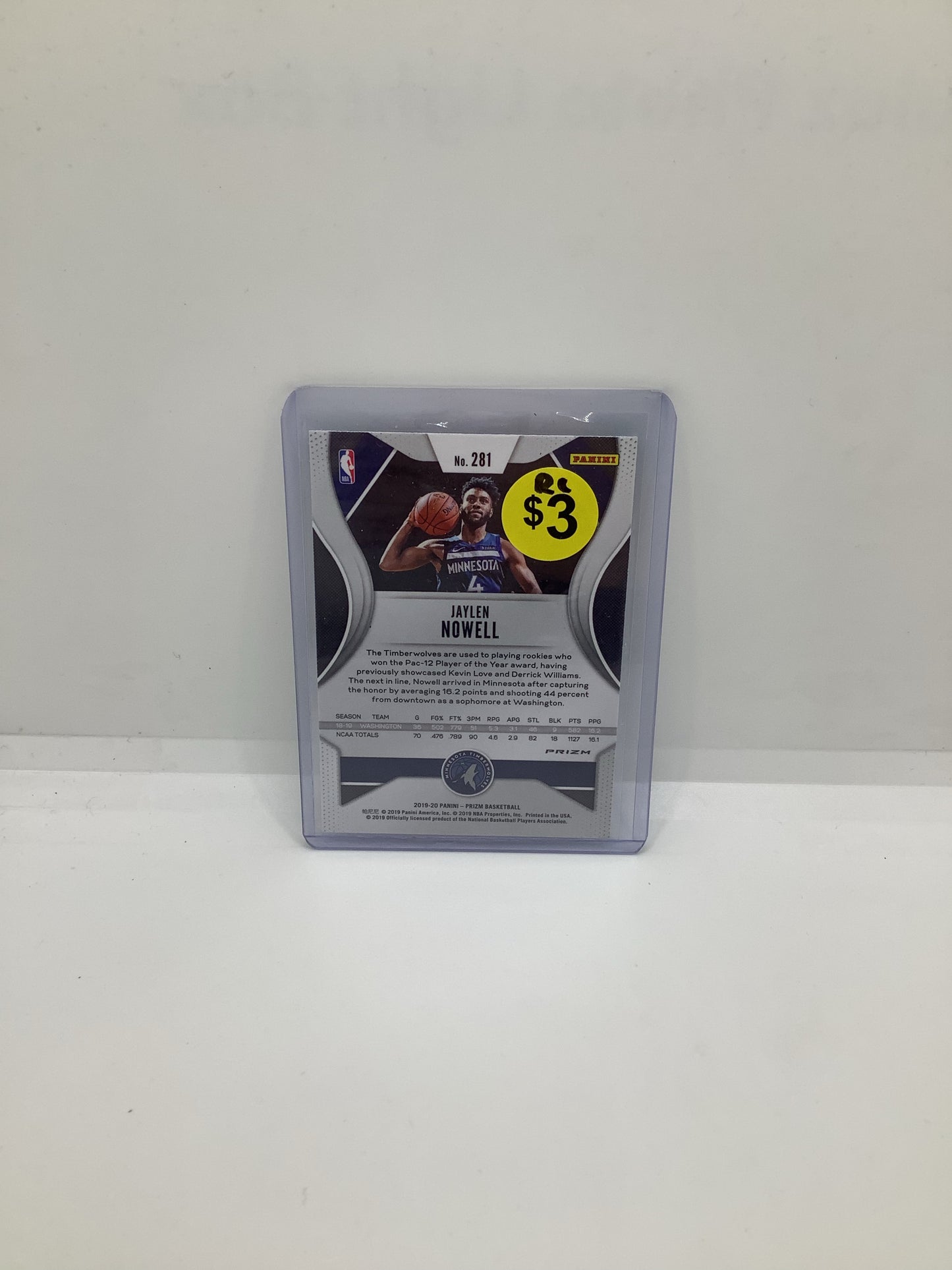 2019-20 Prizm Jaylen Nowell RC Green