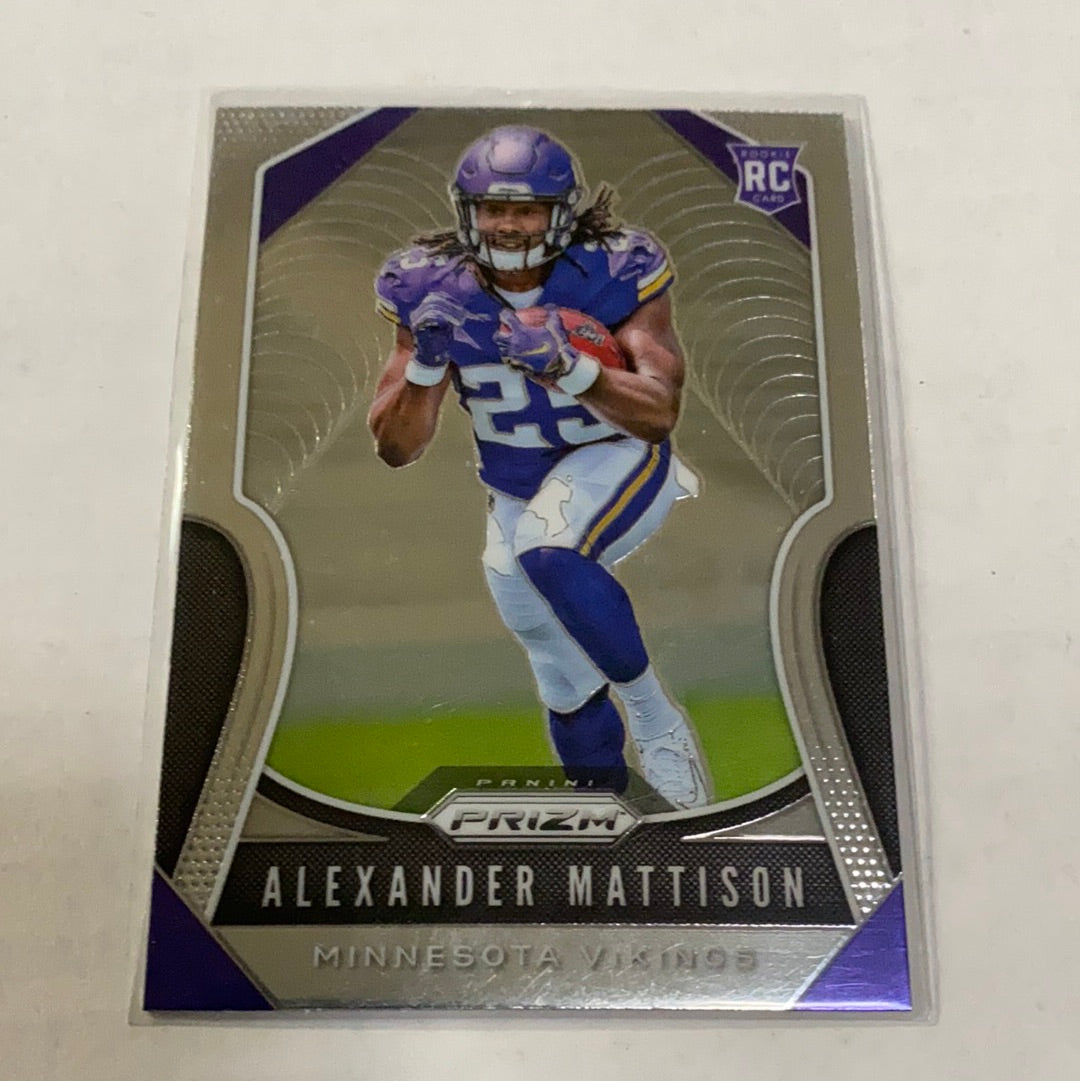 Alexander Mattison 2019 Prizm Rookie