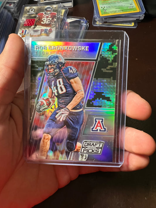2016 Prizm Rob Gronkowski Camo /199