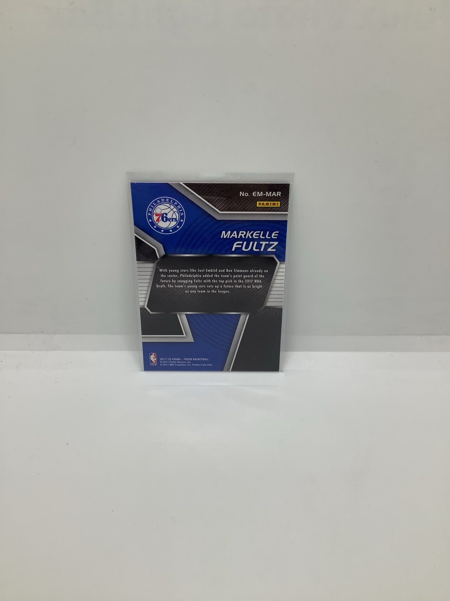 2017-18 Prizm Markelle Fultz Blue