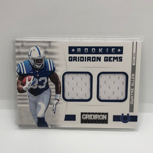Dwayne Allen 2012 Gridiron Gems Jsy Rc /249