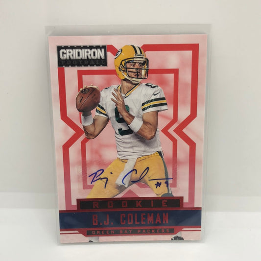 B.J. Cunningham 2012 Gridiron Rc Auto /99