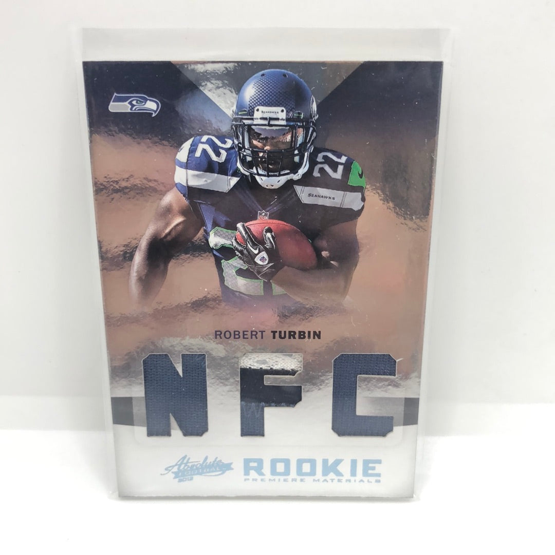 Robert Turbin 2012 Absolute Prime Jsy RPM /25
