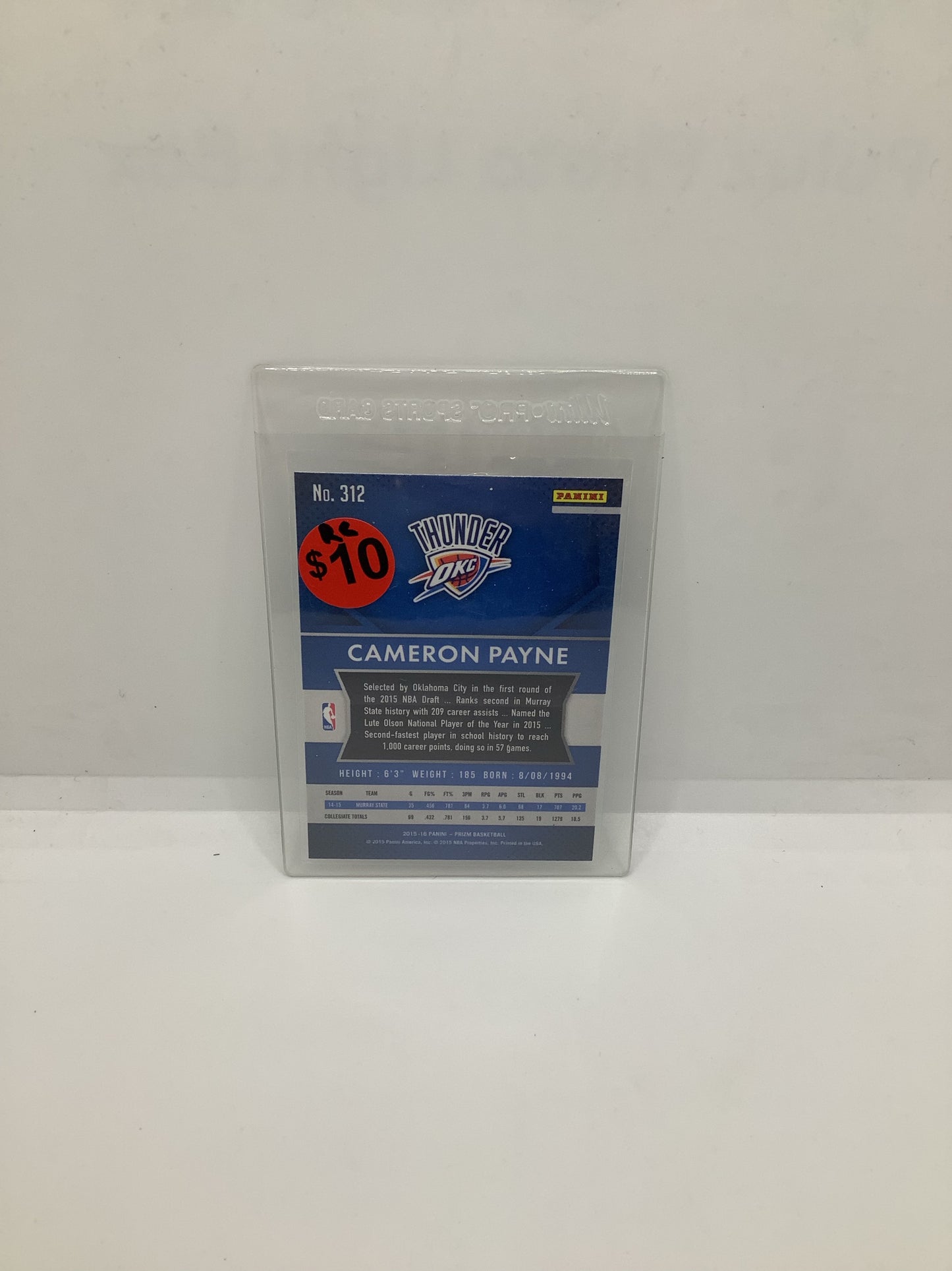 2015-16 Prizm Cameron Payne RC