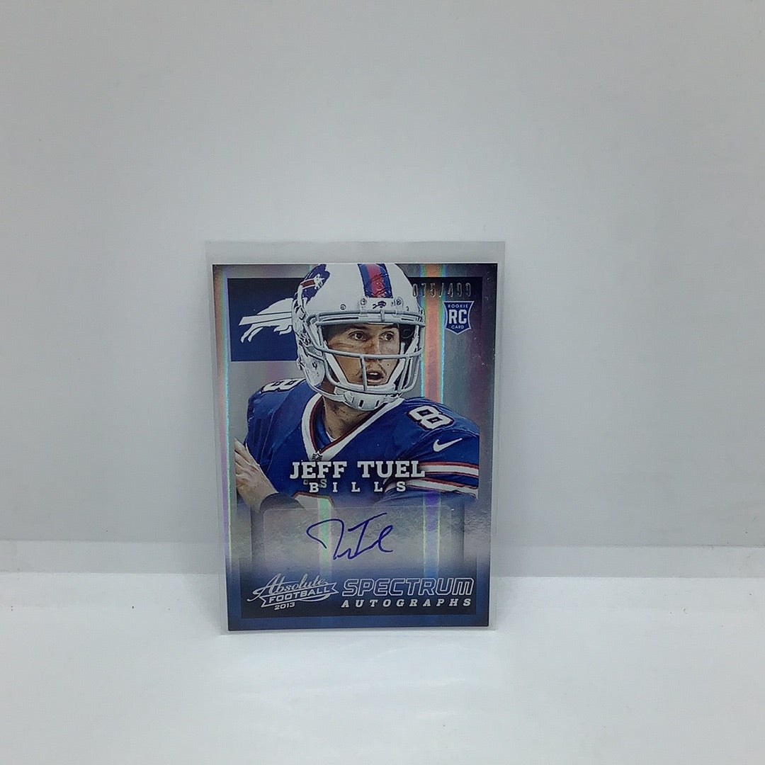 2013 Panini Absolute Auto Jeff Tuel