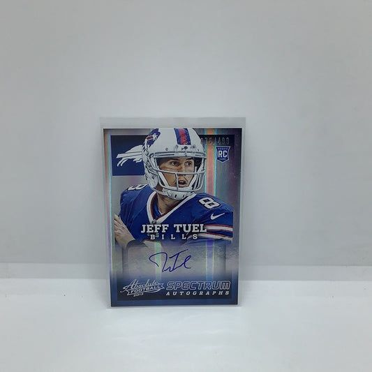 2013 Panini Absolute Auto Jeff Tuel