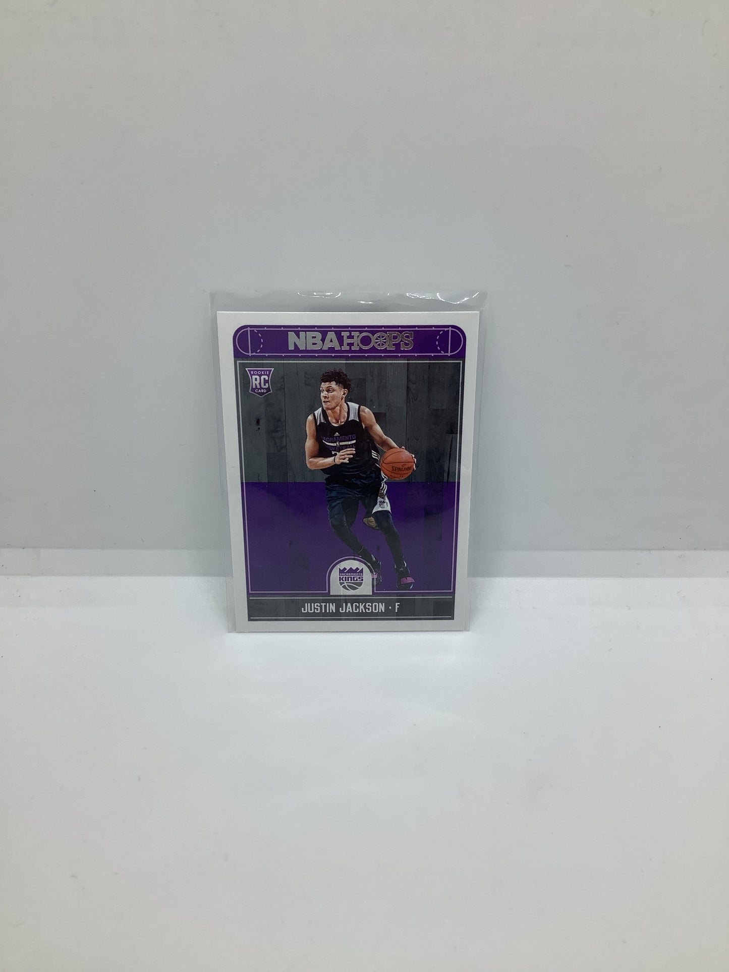 2017-18 Hoops Justin Jackson RC Purple