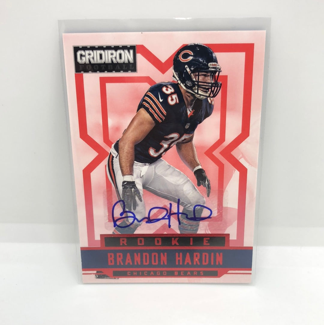 Brandon Hardin 2012 Gridiron Rc Auto /499