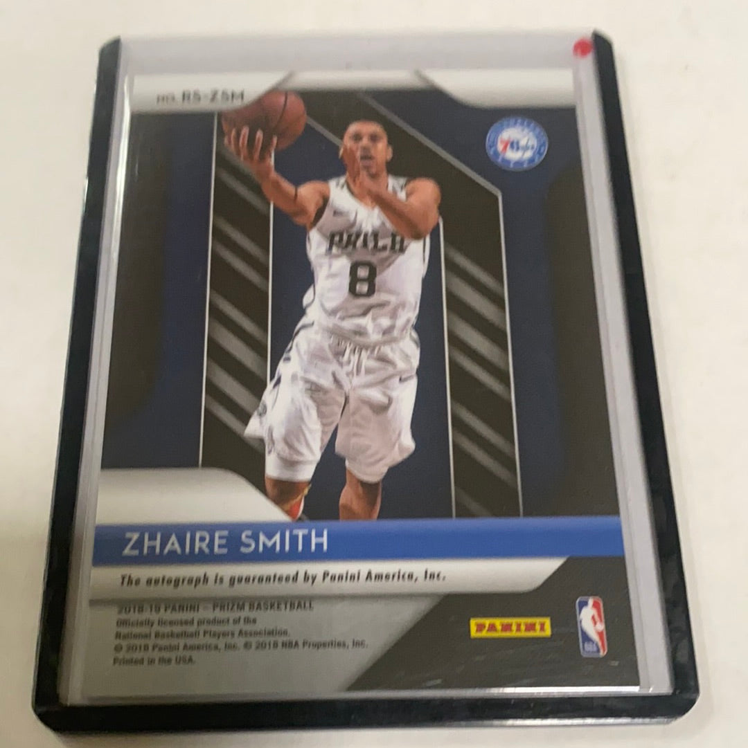 2018 Prizm Zhaire Smith RC Auto