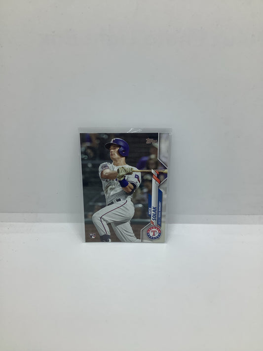 2020 Topps Nick Solak RC