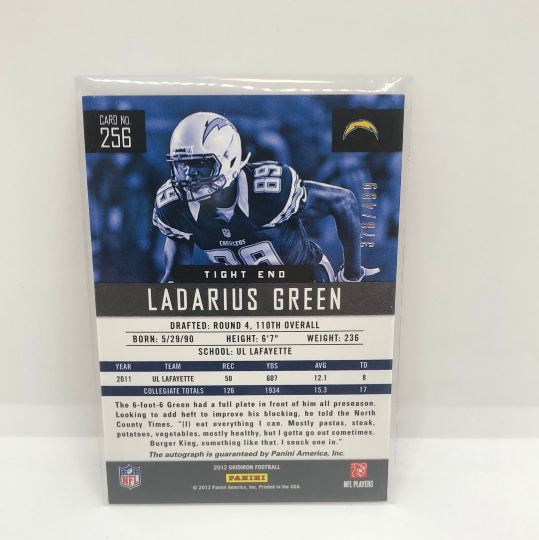 Ladarius Green 2012 Gridiron Rc Auto /499