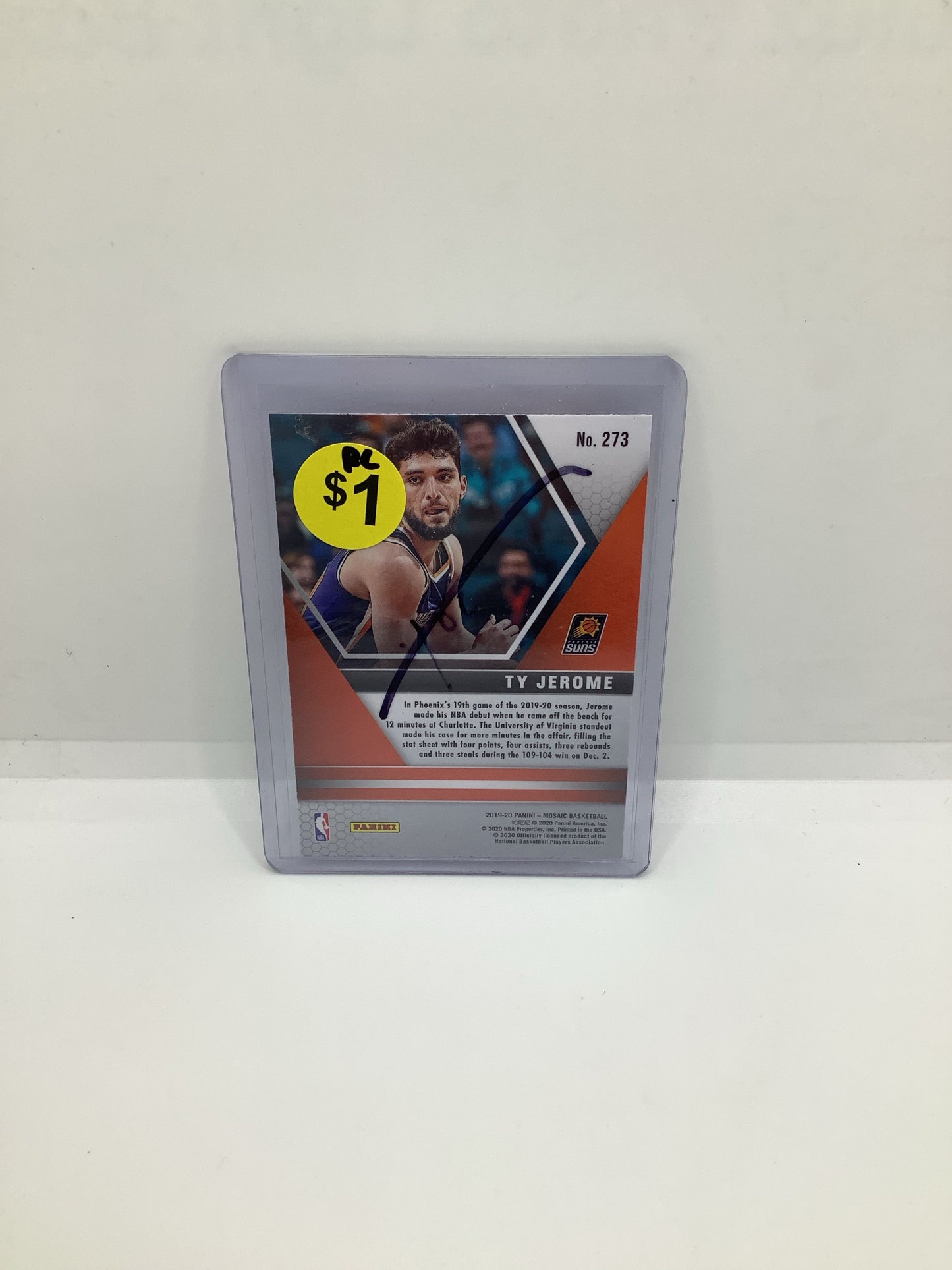 2019-20 Mosaic Ty Jerome RC Silver