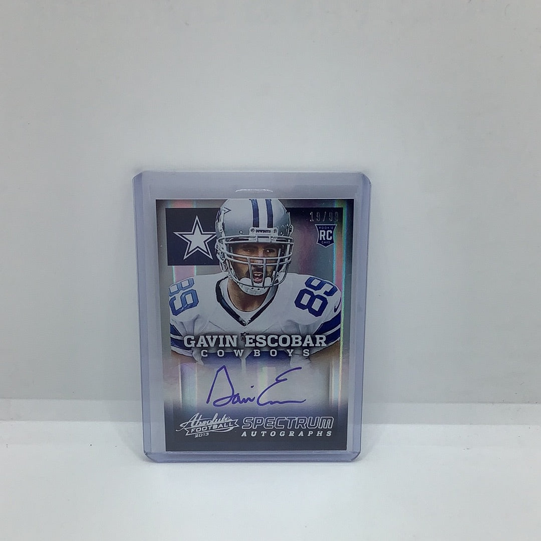 2013 Panini Absolute Auto Gavin Escobar