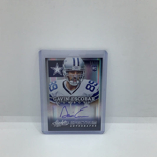 2013 Panini Absolute Auto Gavin Escobar