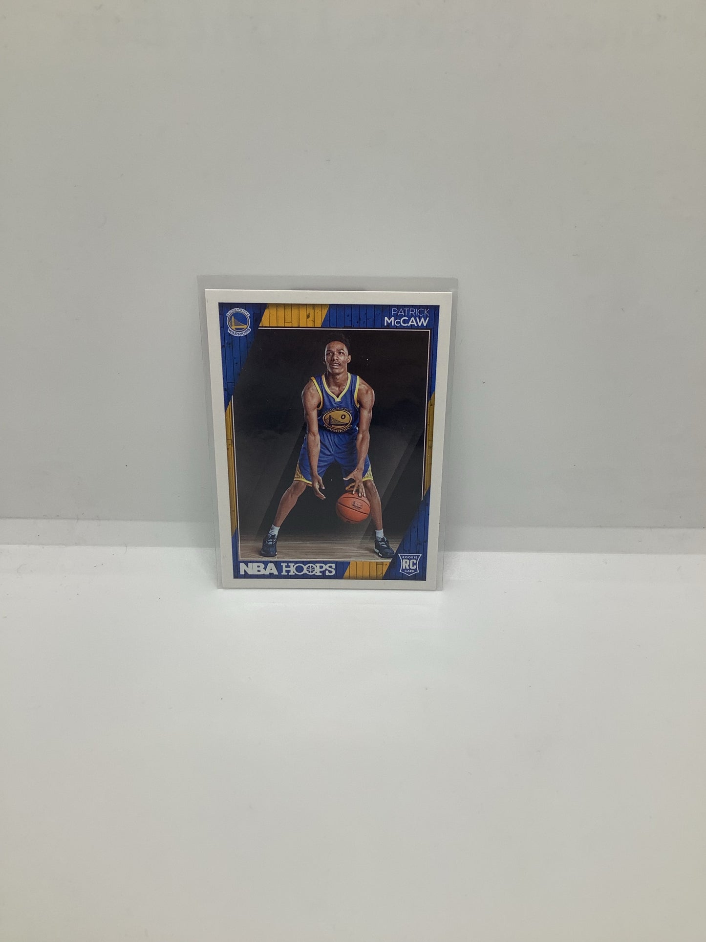 2016-17 Hoops Patrick McCaw RC Yellow Blue