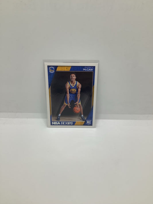 2016-17 Hoops Patrick McCaw RC Yellow Blue