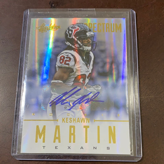 Keshawn Martin 2013 Absolute Memorbilia Autograph