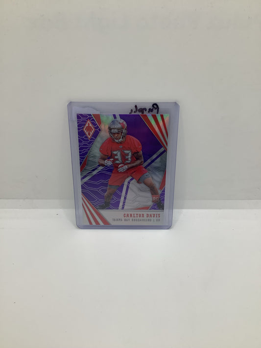 2018 Phoenix Carlton Davis RC Purple