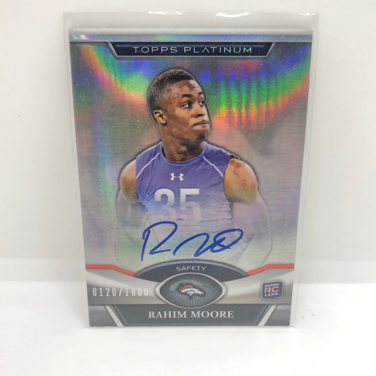 Rahim Moore 2011 Platinum Auto /1000