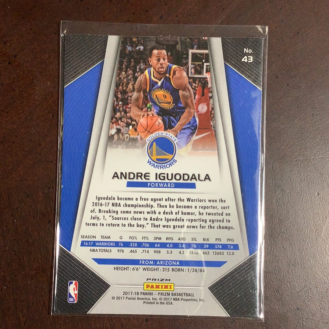 2018 Prizm Andre Iguodala Red Prizm Wave