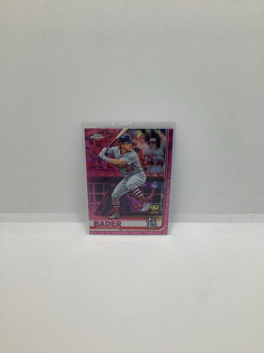 2019 Topps Chrome Refractor Harrison Bader