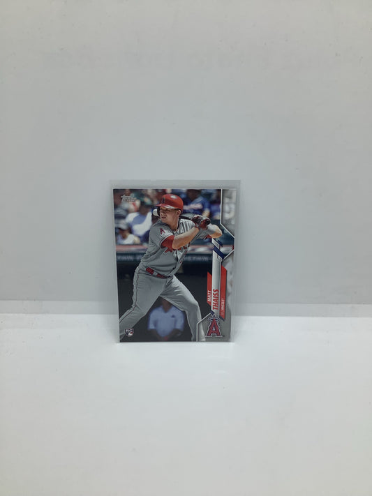 2020 Topps Matt Thaiss RC