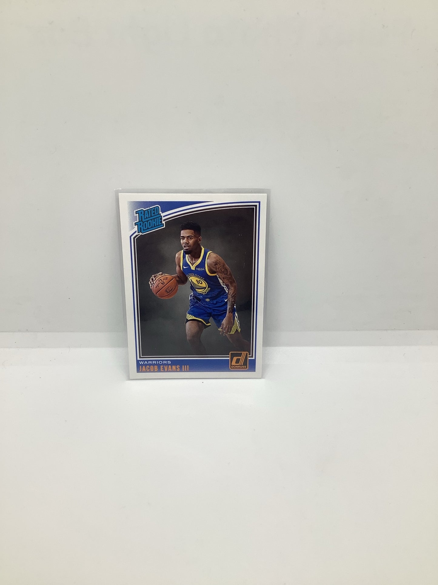 2018-19 Donruss Jacob Evans RC Blue