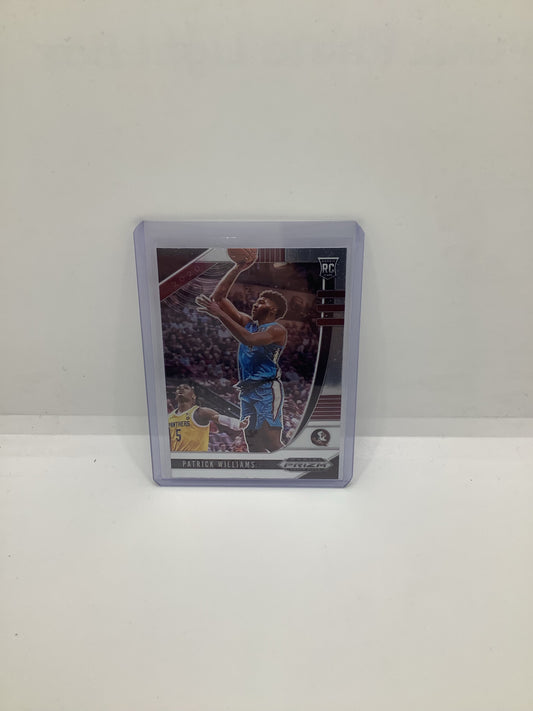 2020 Prizm Drafts Patrick Williams RC Silver Red
